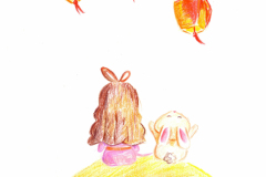 Daily-sketching-in-color-pencil-Mid-autumn-festival