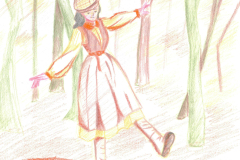 daily-sketches-in-color-pencil-autumn-forest-walk