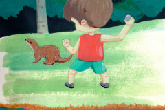 Man-and-otter