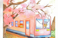sakura-Children-Illustration