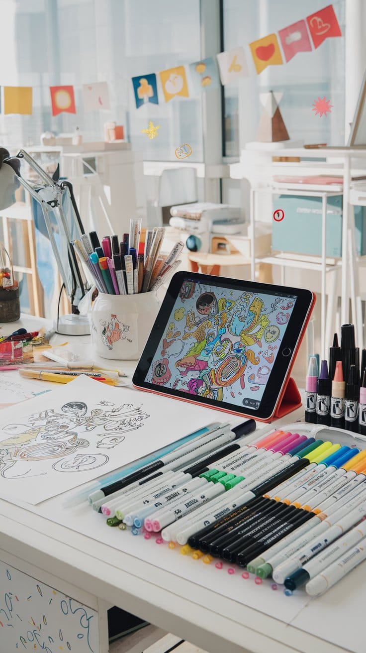 A photo of a bright modern studio with a NSsOCxKaR GsjcsLoO1uyQ menOkshNTFybt3zeUudP5Q
