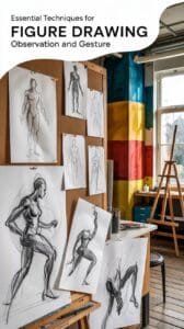 Master Body Reference Poses for Dynamic Figure Drawing