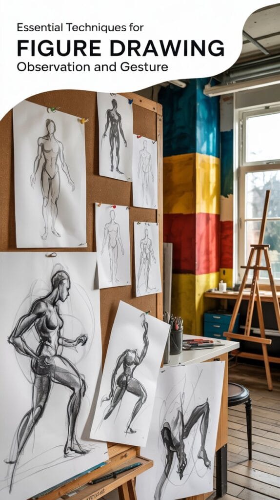 Master Body Reference Poses for Dynamic Figure Drawing