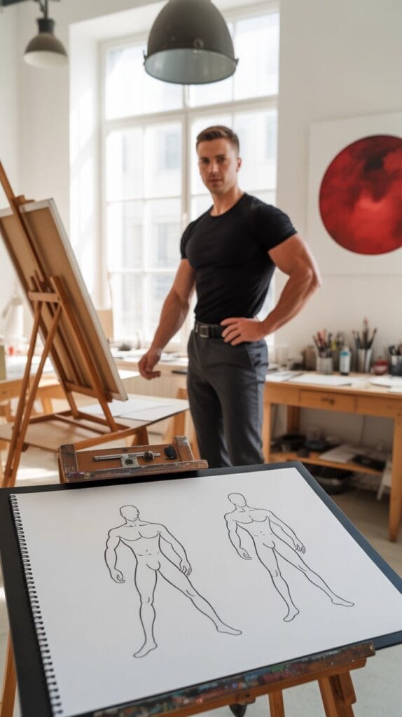 Master Dynamic Male Poses for Stunning Artistry