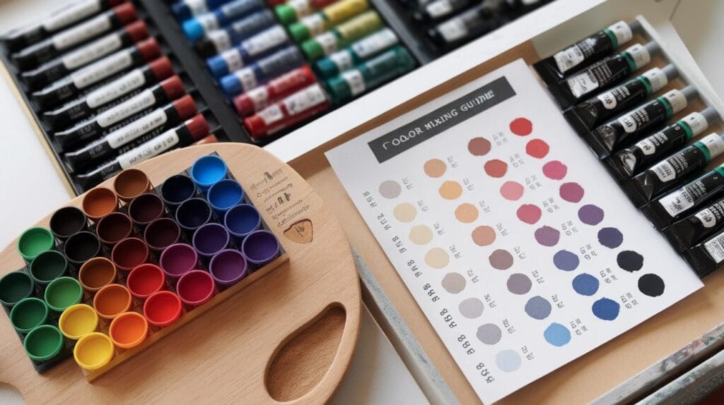 Ultimate Gouache Painting Reference Guide For Color Mixing – Rabbit And ...