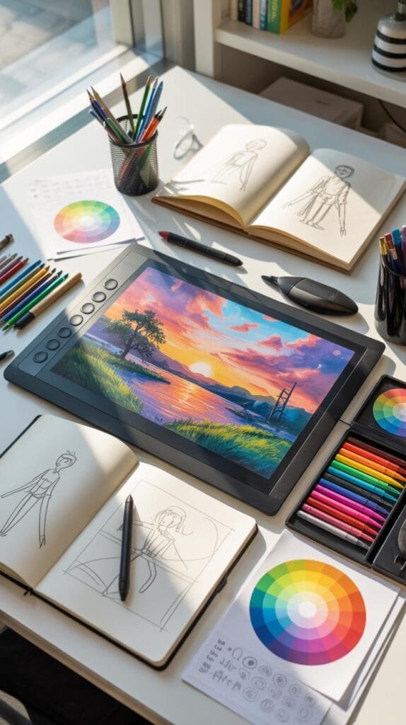 Digital Painting Tutorials For Digital Art Beginner Techniques And ...