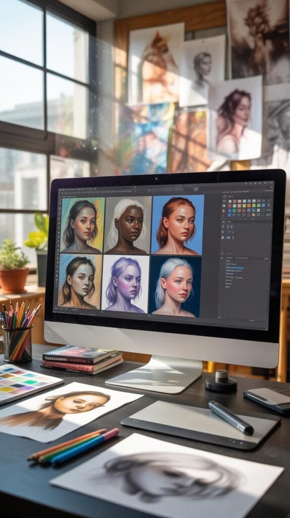 Digital Painting Tutorials For Digital Art Beginner Techniques And ...