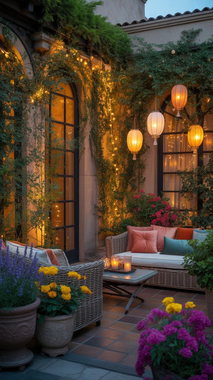 0023 1 a photorealistic evening courtyard scene eVJLM7wAWdamhrkuPPD yg 2phRW6TGRIaUcX0KNpHtSQ cover